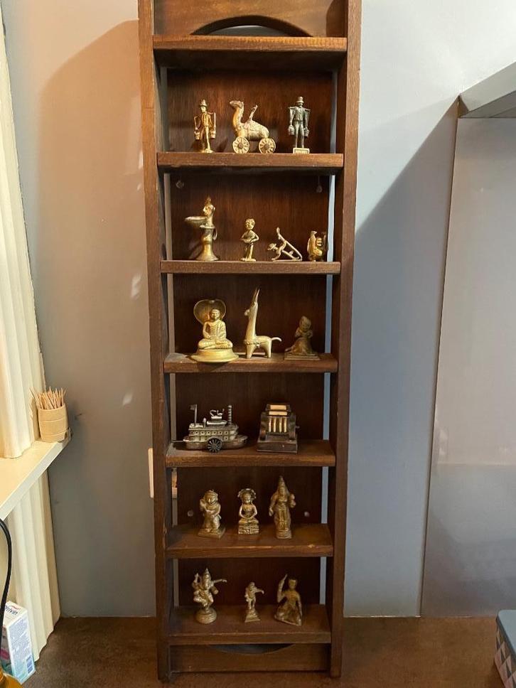 miniatuurbak met of zonder miniaturen, Huis en Inrichting, Woonaccessoires | Wanddecoraties, Gebruikt, Ophalen