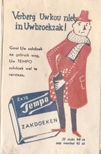 Tempo zakdoeken - 20 stuks 40 ct - met menthol 45 ct, Verzamelen, Ophalen of Verzenden