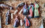 Antiek Marolin kerstgroep Papier Mache., Ophalen of Verzenden, Zo goed als nieuw