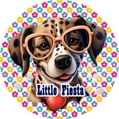 L272 luxe icing hond 20cm eetbare taart plaat print, Hobby en Vrije tijd, Taarten en Cupcakes maken, Nieuw, Versiering, Taarten