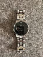 Orient sun and moon horloge, Sieraden, Tassen en Uiterlijk, Horloges | Dames, Leer, Staal, Zo goed als nieuw, Ophalen