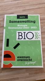 ExamenOverzicht - Samenvatting Examenstof Biologie HAVO, Boeken, Schoolboeken, Ophalen, HAVO, Nederlands, ExamenOverzicht