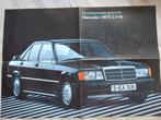 1984 Mercedes 190 E 2.3-16V folder NL, Ophalen of Verzenden, Zo goed als nieuw, Mercedes