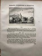 200 / Montfoort het Kasteel Kopergravure 1732, Antiek en Kunst, Ophalen of Verzenden