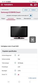 Samsung tv LE32B450C4W, Audio, Tv en Foto, Home Cinema-sets, Ophalen of Verzenden, Zo goed als nieuw
