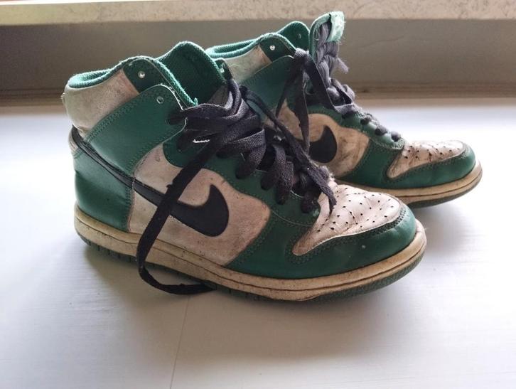 afgedragen nike dunk, Kleding | Dames, Schoenen, Gedragen, Sneakers of Gympen, Groen, Ophalen of Verzenden