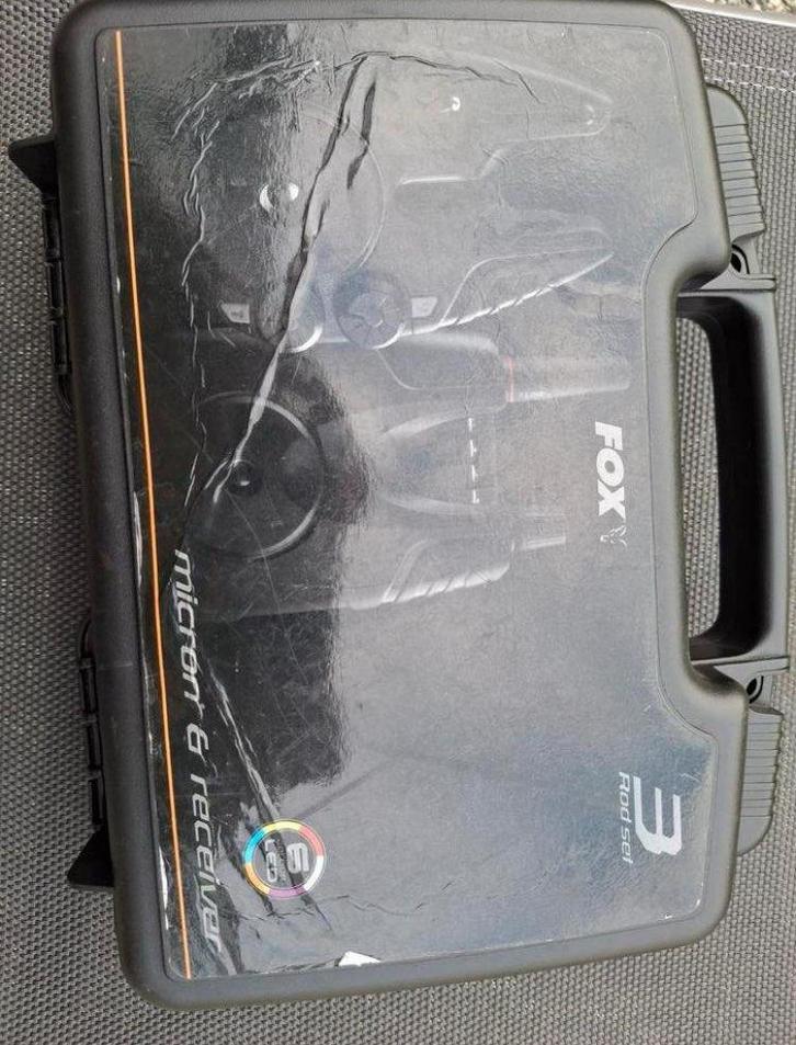 Fox beetmelder set, Watersport en Boten, Hengelsport | Algemeen, Zo goed als nieuw, Ophalen of Verzenden