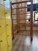 Houten klimtoren, Ophalen, Gebruikt