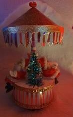 Vintage kerst draaimolen Sankio Japan, Diversen, Kerst, Ophalen, Gebruikt