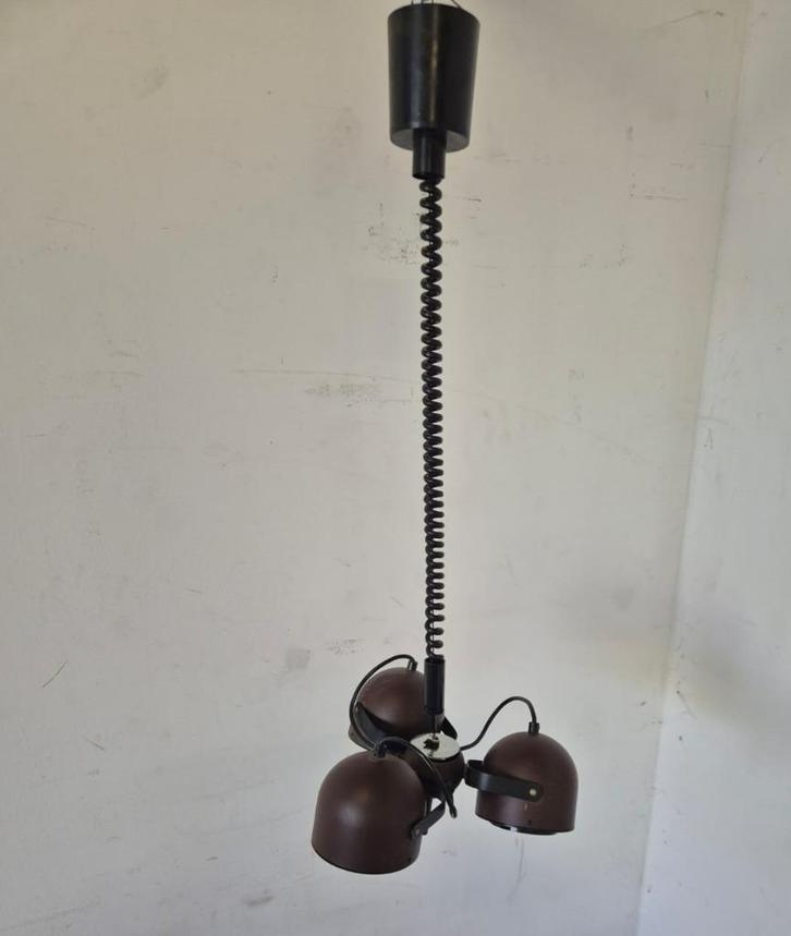 Jaren 80 hanglamp, Huis en Inrichting, Lampen | Hanglampen, Minder dan 50 cm, Ophalen