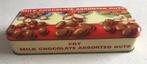 FRY milk chocolate assorted nuts Engeland Trommel Blik, Ophalen of Verzenden, Gebruikt, Overige, Overige merken