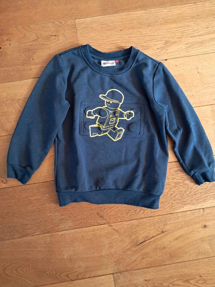 Lego trui donkerblauw maat 110, Kinderen en Baby's, Kinderkleding | Maat 110, Ophalen of Verzenden