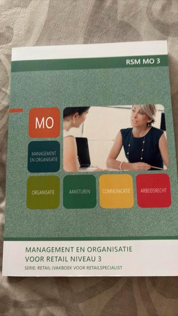 Management en organisatie voor retail niveau 3 beschikbaar voor biedingen