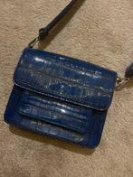 Blauwe Hvisk Tas in Goede Staat, Verzenden, Zo goed als nieuw, Blauw, Schoudertasje