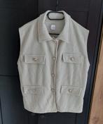 GILET beige bewerkt M/L🙂, Ophalen of Verzenden, Nieuw, Maat 38/40 (M), Beige