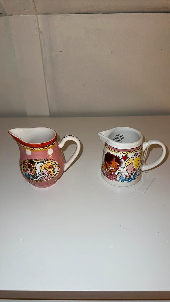 Blond Amsterdam melk kannentjes., Antiek en Kunst, Antiek | Keramiek en Aardewerk, Ophalen of Verzenden