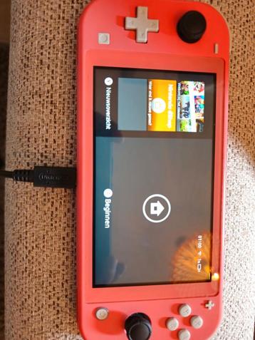 Nintendo Switch Lite - Roze/Coral beschikbaar voor biedingen