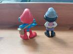 Grote smurf en smurfette De Smurfen, Verzamelen, Smurfen, Ophalen of Verzenden
