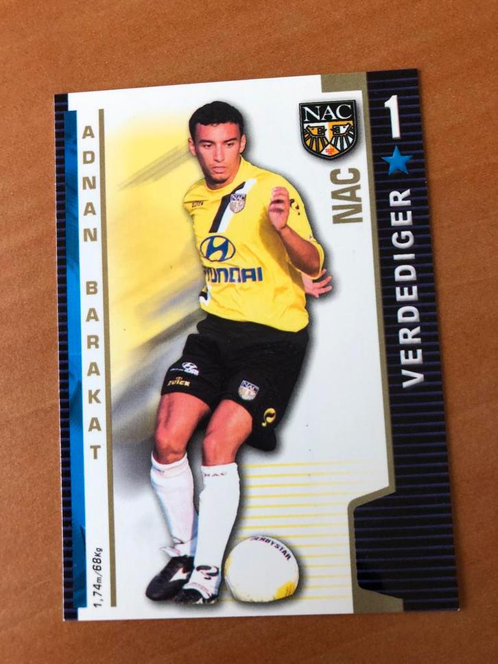 ALLSTARS TRADING CARD GAME Eredivisie seizoen 2004-2005 NAC, Hobby en Vrije tijd, Stickers en Plaatjes, Zo goed als nieuw, Plaatje