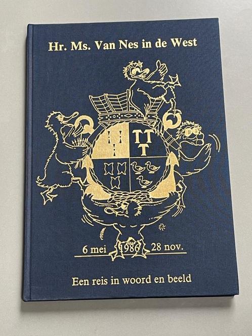 Herinneringsboek Hr. Ms. Van Nes  Westreis mei 86 tot nov 86, Verzamelen, Militaria | Algemeen, Marine, Boek of Tijdschrift, Nederland
