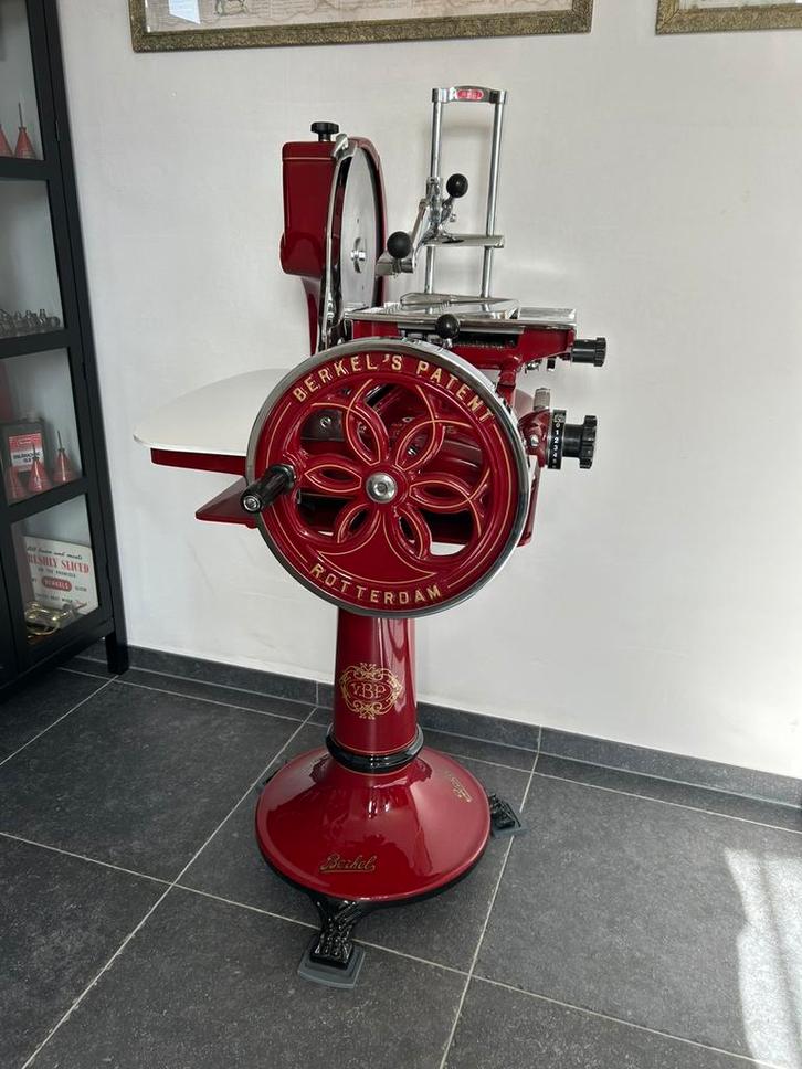 Prachtige oude snijmachine berkel gerestaureerd, Antiek en Kunst, Antiek | Keukenbenodigdheden, Ophalen