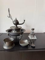 Antiek Tinnen Servies Set, Ophalen
