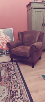 UrbanSofa Lombardo fauteuil, Huis en Inrichting, Fauteuils, Ophalen, Minder dan 75 cm, Leer, Zo goed als nieuw