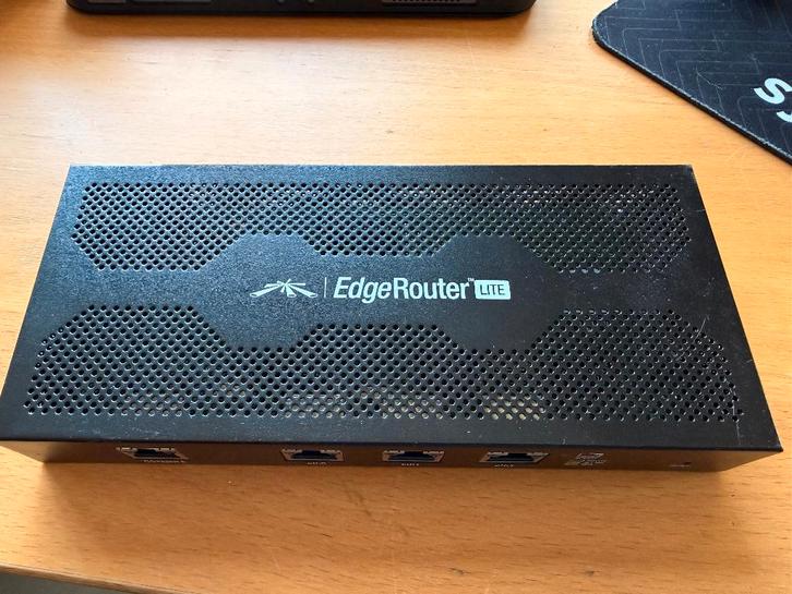 Ubiquiti Edgerouter Lite, Computers en Software, Routers en Modems, Gebruikt, Router, Ophalen of Verzenden