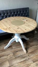 Ronde tafel, Huis en Inrichting, Tafels | Eettafels, Ophalen, Zo goed als nieuw, Vier personen, 100 tot 150 cm