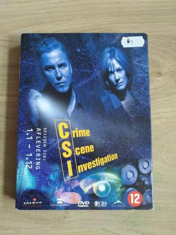 DVD | Crime Scene Investigation CSI serie ( compleet, zgan ) beschikbaar voor biedingen