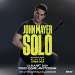 John Mayer 21 Maart 2 tickets ziggo dome, Maart, Twee personen, Pop