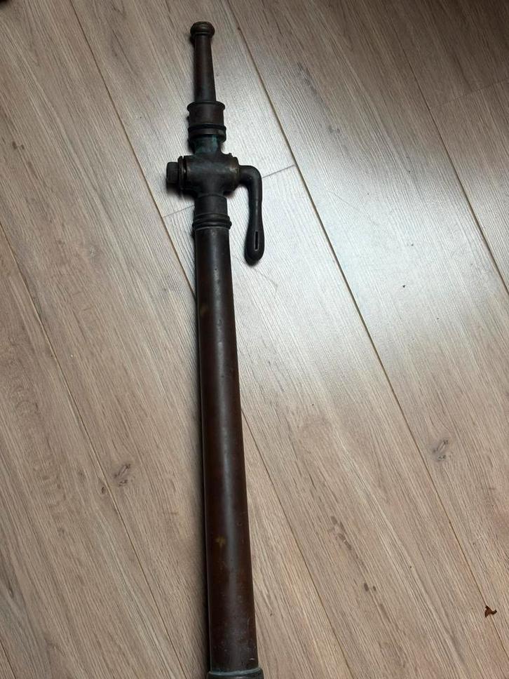 Antieke brandweer slang kop, Antiek en Kunst, Antiek | Overige Antiek, Ophalen