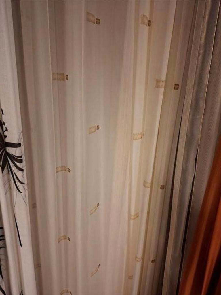 Kamerhoge vitrage nu €5,-pm, Huis en Inrichting, Stoffering | Gordijnen en Lamellen, Ophalen of Verzenden, Nieuw, 200 cm of meer