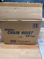 Rema C21 1000kg 3m handtakel nieuw in doos, Ophalen, Nieuw, Handmatig