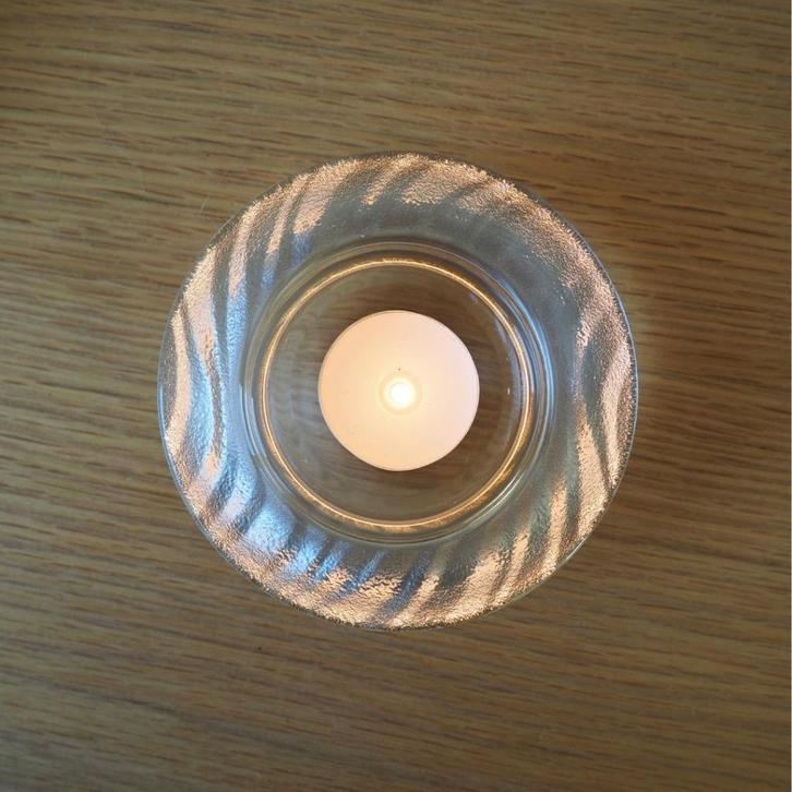 vintage Holmegaard kandelaren- en schaal set, Antiek en Kunst, Antiek | Glas en Kristal, Ophalen of Verzenden