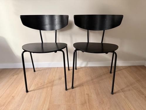 Ferm Living Herman stoel (eetkamerstoel), Huis en Inrichting, Stoelen, Nieuw, Twee, Hout, Zwart, Ophalen