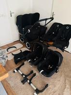 Bugaboo Donkey 2 Twin limited edition all black, Kinderen en Baby's, Kinderwagens en Combinaties, Ophalen of Verzenden, Zo goed als nieuw