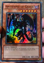 Yu-Gi-Oh! Archfiend of Gilfer CT07 Limited Tin Promo !, Verzenden, Zo goed als nieuw, Losse kaart, Foil