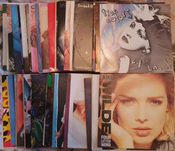 VINYL 7" SINGLES. DISCS IN NIEUWSTAAT. 2 EURO PER STUK. beschikbaar voor biedingen
