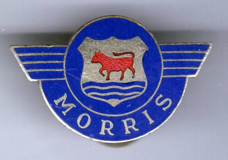 Morris auto email op zilverkl. knoopsgat speld ( C_035 ), Verzamelen, Speldjes, Pins en Buttons, Gebruikt, Speldje of Pin, Transport