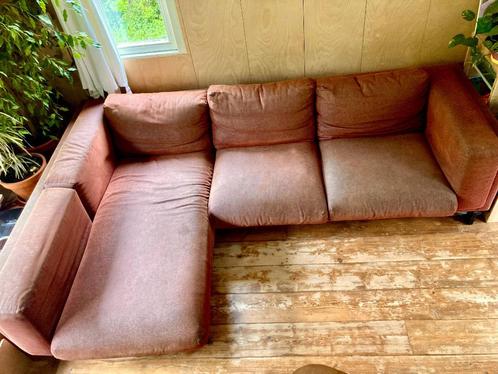 Hoekbank gratis, Huis en Inrichting, Banken | Complete zithoeken, Gebruikt, Stof, Ophalen