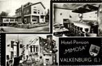 Hotel-Pension Mimosa Valkenburg [L.] - 3 afb. - 1966 gelopen, Verzamelen, Ansichtkaarten | Nederland, Ophalen of Verzenden, 1960 tot 1980