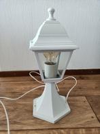 witte tafellamp, Ophalen, Zo goed als nieuw, Minder dan 50 cm