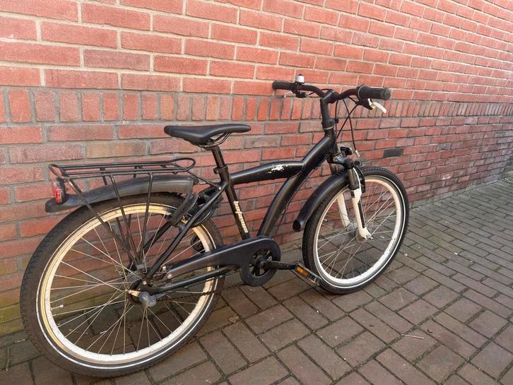 Jongensfiets 24 inch - Prima staat!, Fietsen en Brommers, Fietsen | Jongens, Gebruikt, 24 inch, Handrem, Ophalen