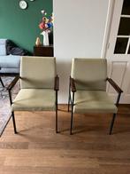 2x vintage Dutch design eetkamerstoelen, Huis en Inrichting, Stoelen, Ophalen, Zo goed als nieuw, Twee