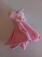 Peppa Pig knuffeldoekje roze, Ophalen of Verzenden, Zo goed als nieuw, Overige typen