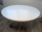 Eetkamertafel rond 120 cm, Huis en Inrichting, Ophalen, Gebruikt, Rond, Vier personen