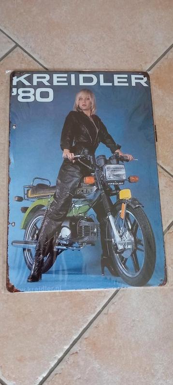 Kreidler Reclamebord 20x30 - Nieuw! beschikbaar voor biedingen