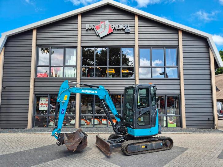 Airman Ax33 kraan, Zakelijke goederen, Machines en Bouw | Kranen en Graafmachines, Ophalen
