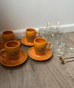 Chocomel mokken en glazen set NIEUW x4, Huis en Inrichting, Keuken | Servies, Nieuw, Ophalen of Verzenden, Glas, Overige stijlen